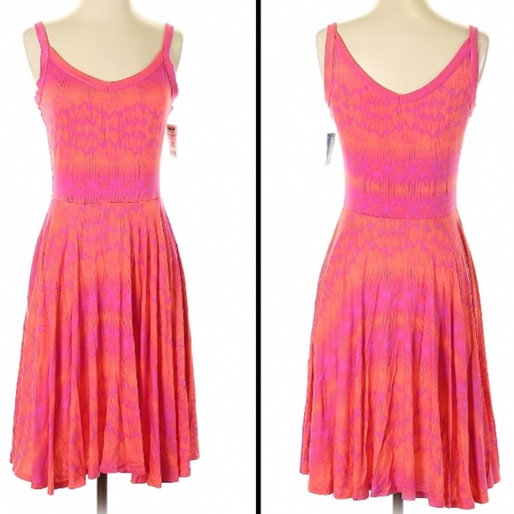 Kenar Dresses & Skirts - NWOT Kenar Tie-Dye Fit & Flare Dress w/ Pockets, S